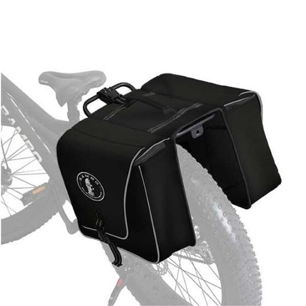 Rambo Bikes Rambo Bikes R162 Full Double Saddle Accessory Bag; Black R162 - main